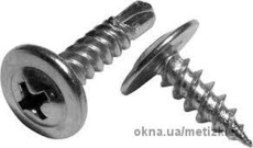 Саморезы с пресс шайбой для креления листов металла без предварительного сверления.